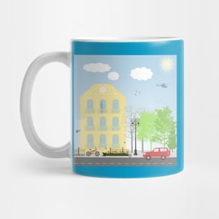 Urban scene Mug